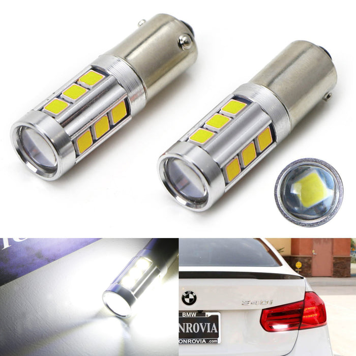 Xenon White 13-SMD H21W LED Bulb For 16-18 BMW F30 3 Series Backup Reverse Light