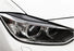 Carbon Fiber Headlight Eyebrow Covers For 12-15 BMW F30 F31 3 Series Pre-LCI 4DR