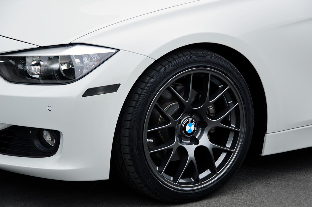 Smoked Lens Front Bumper Side Markers For 2012-2015 BMW F30 F31 Pre-LCI 3 Series