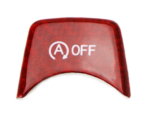 Red Real Carbon Fiber Start/Stop Button Cover For BMW F22 F30 F34 2 3 4 Series