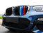 ///M-Color Grille Insert Trims For 19-up BMW G05 X5 Without Night Vision Camera