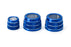 Blue Aluminum AC Climate Control Radio Volume Knob Ring Covers For 17+ 5 Series