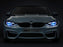 Xenon White Concept M4 Iconic Style LED Angel Eye Kit w/Relay Wirings For BMW