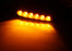 Smoked Lens Front Side Marker Lamps w/ Amber LED Lights For BMW 1 3 5 X Series