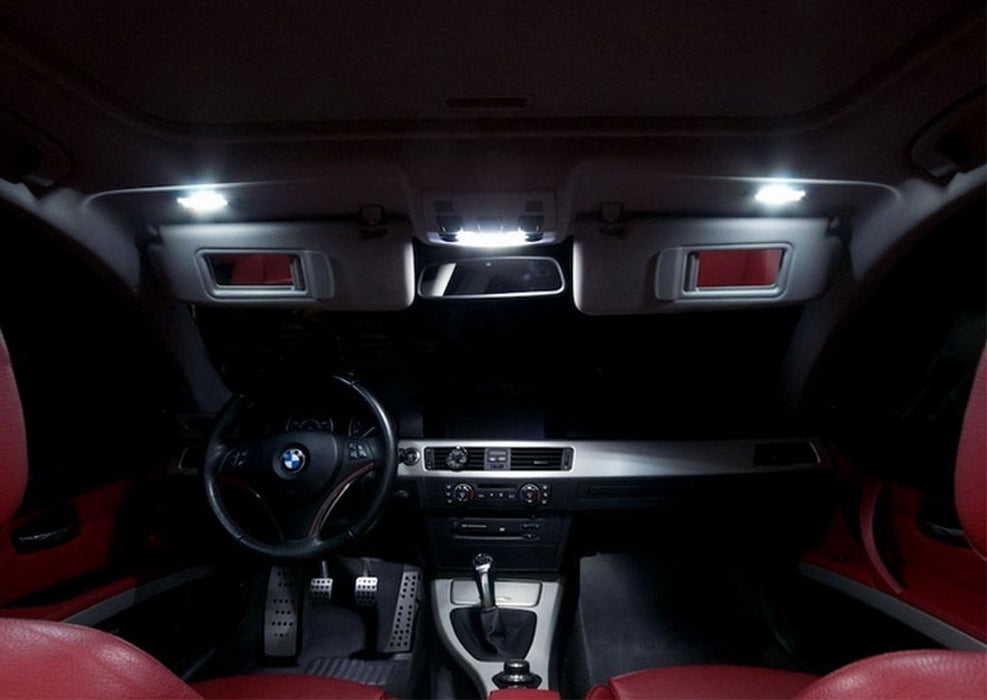 OE-Fit 3W LED Sun Visor Vanity Mirror Lights For BMW 3 5 Series X1 X3 X5 X6