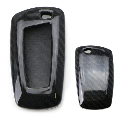 Real Carbon Fiber Key Fob Cover Case Shell For BMW 1 2 3 4 5 6 7 Series X1 X3 X4