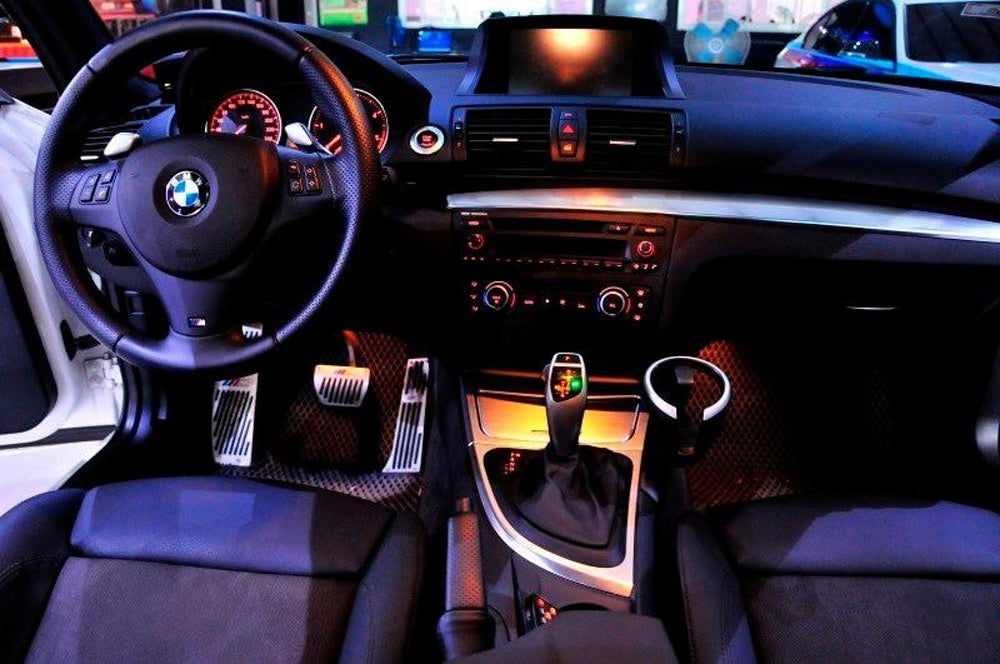 F30 Style LED Illuminated Shift Knob Gear Selector Upgrade For BMW E90 E92 E93..