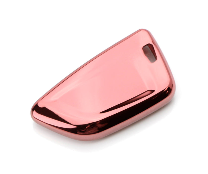 Rose Gold TPU Key Fob Case For BMW X1 X4 X5 X6 3 5 7 Series Knife Shape Key