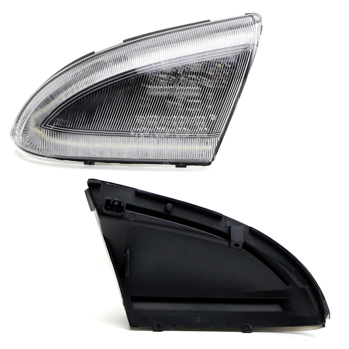 Clear White/Amber Switchback LED Sequential Blink Side Mirror Lamps For Gen4 RAM