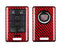 Real Carbon Fiber Red Key Fob Shell Case For Cadillac Escalade ATS CTS DTS XTS..