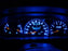 Blue Projector Head 37 73 74 79 T5 Gauge Cluster Background Lighting LED Bulbs