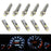 10pcs White 3-SMD 37 73 74 79 T4/T5 Gauge Cluster Background Lighting LED Bulbs