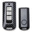 Black "Carbon Fiber" Pattern Key Fob For Mitsubishi Lancer Evolution / Outlander