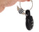 Black/White Checkered Pattern Wing Shape Key Chain Ring Keychain For MINI Cooper