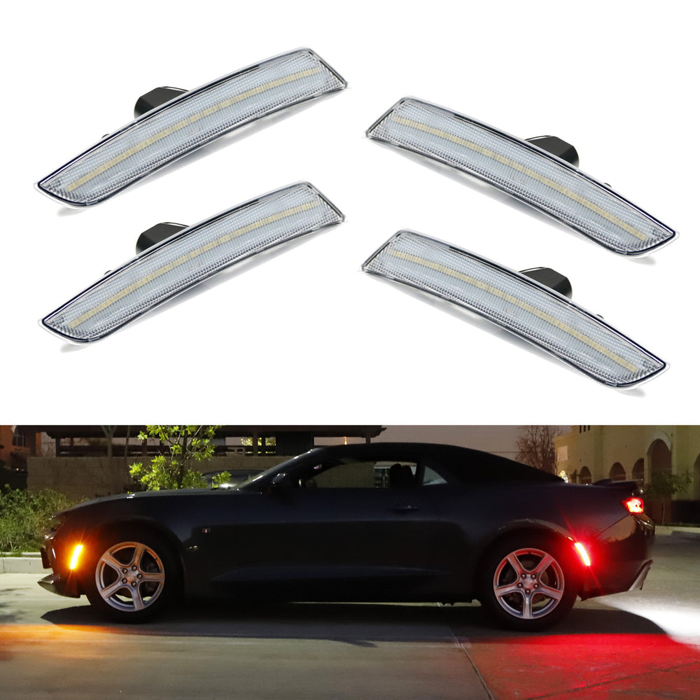 side marker lights front rear for chevrolet camaro