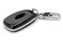 Glossy Black "Carbon Fiber" Pattern Exact Fit Key Fob Shell w/Keychain For Chevy