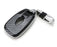 Glossy Black "Carbon Fiber" Pattern Exact Fit Key Fob Shell w/Keychain For Chevy