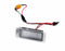 White CAN-bus LED License Plate Lights Assy For Chevy Camaro Corvette SS ATS CTS