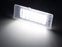 White CAN-bus LED License Plate Lights Assy For Chevy Camaro Corvette SS ATS CTS