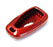 Real Red Carbon Fiber Key Fob Cover For Chevy Camaro Malibu Cruze Spark Volt..