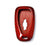 Real Red Carbon Fiber Key Fob Cover For Chevy Camaro Malibu Cruze Spark Volt..