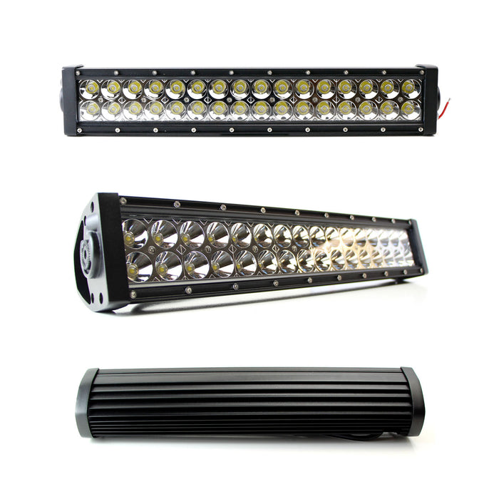 96W LED Light Bar w/ Lower Bumper Bracket, Wiring For 15-up Silverado 2500 3500