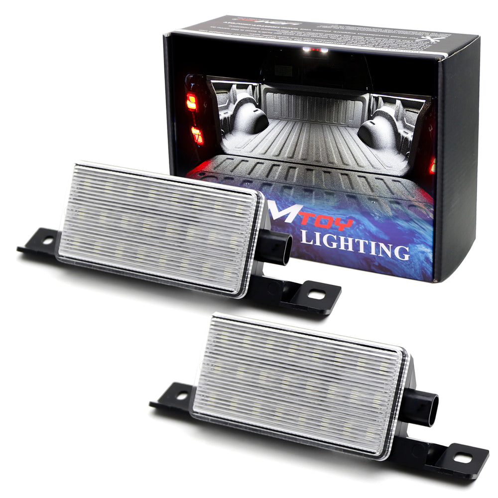 48-LED Truck Cargo Bed Lamps For Chevy/GMC 14-19 Silverado/Sierra 1500 2500 3500