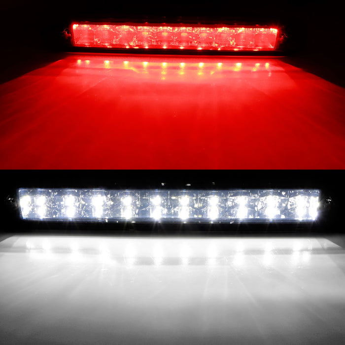 Smoke Chrome Double-Row LED 3rd Brake Light For Chevy/GMC 07-13 Silverado Sierra