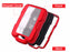 Red TPU Key Fob Protective Case For 14-up Chevy Silverado Colorado, GMC Sierra..