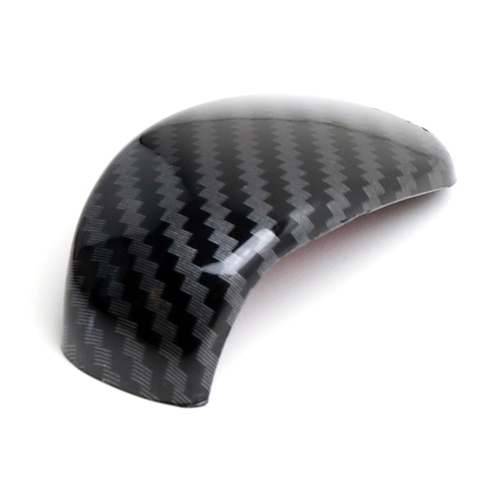 Gloss Black Carbon Fiber Pattern Shifter Cover For Honda 22+ Civic, 18-22 Accord