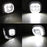 Clear Lens White 40W CREE LED Fog Light Kit For Ford F-250 F-350 F-450 Excursion