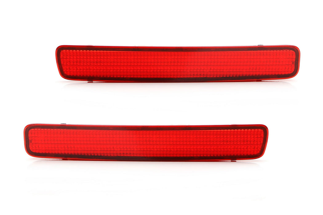 Red Lens Full LED Rear Bumper Reflector Lights For 2023 Toyota GR Corolla E210