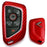 Real Gloss Red Carbon Fiber Key Fob Cover Shell for Chevrolet C8 Corvette Stingray