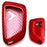 Real Gloss Red Carbon Fiber Key Fob Cover Shell For Chevy 20+ C8 Corvette Vette