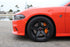 4pc Set 63mm Red // Slash Wheel Center Caps For Dodge Charger Challenger Durango