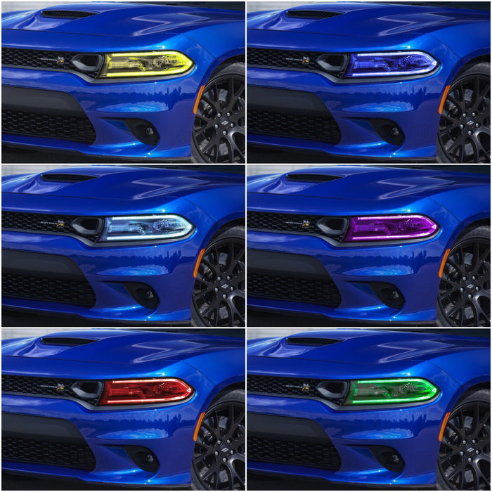 RGBW Multicolor LED Headlight Circuit Board Ambient Lights For 15+ Dodge Charger