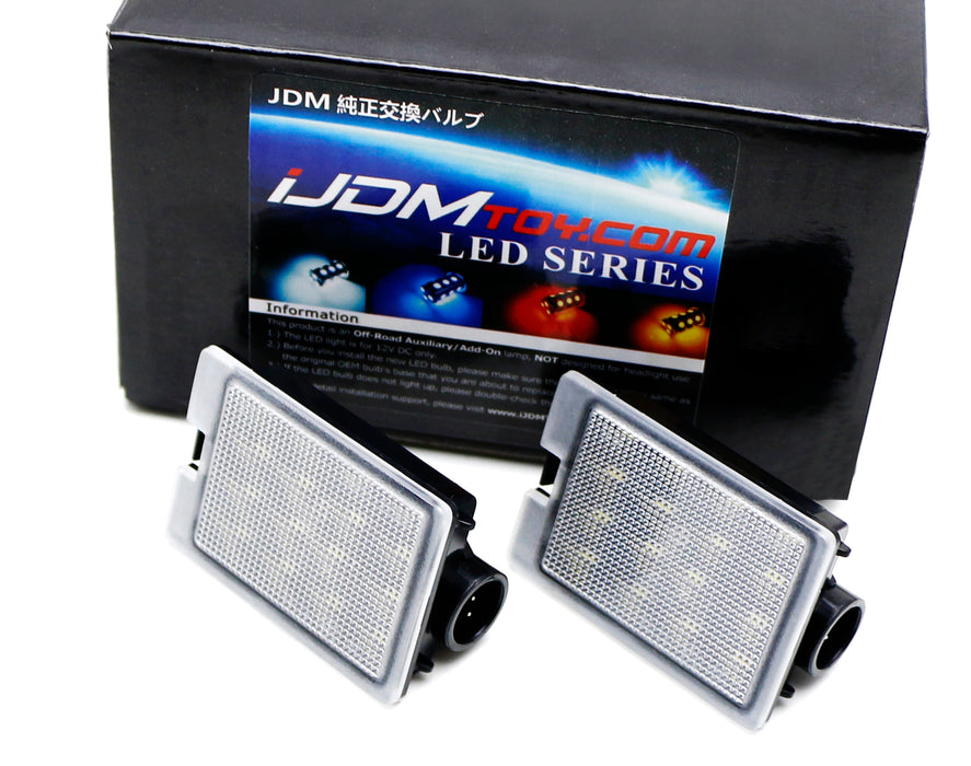 OE-Fit White 18-SMD Full LED License Plate Light Kit For 2014-up Dodge Durango