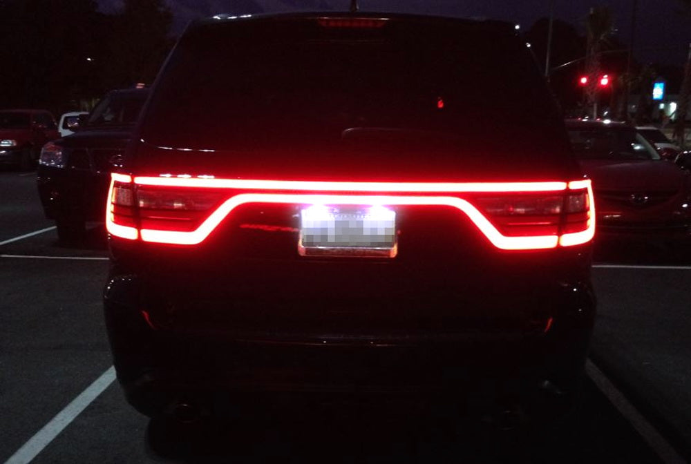 OE-Fit White 18-SMD Full LED License Plate Light Kit For 2014-up Dodge Durango