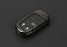 Real/Genuine Black Carbon Fiber Smart Key Fob Shell For Chrysler Dodge Jeep