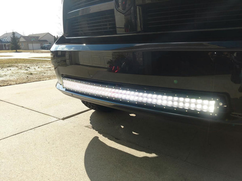 240W 42" LED Light Bar w/ Bumper Brackets, Wirings For 2009-18 RAM 1500 Express