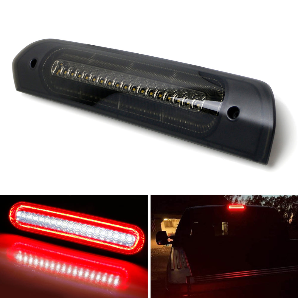 Smoked Strobe LED High Mount 3rd Brake Light For 02-09 Dodge RAM 1500 2500 3500