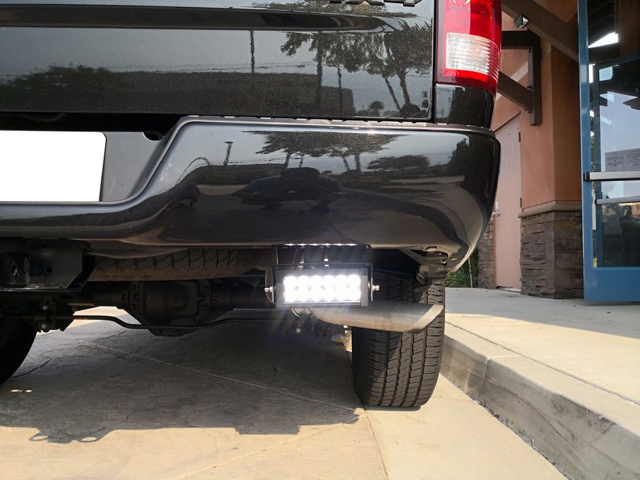 7" LED Light Bars w/Rear Bumper Mount, Wiring For 09-18 Dodge RAM 1500 2500 3500