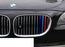 ///M-Color Grille Insert Trims For 13-15 BMW 7 Series w/9 Standard Grille Beams