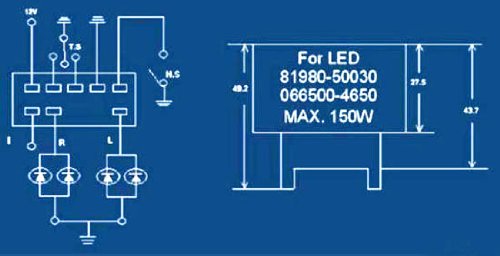 8-Pin LED Flasher Relay Fix For Lexus Toyota Scion LED Turn Signal Light Bulbs