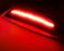 Clear Lens Red LED Strip Rear Side Marker Light For 16-up Fiat 124 Spider Abarth