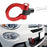 Sports Red Track Racing Style Aluminum Tow Hook Ring For 2016-up Fiat 500X ONLY