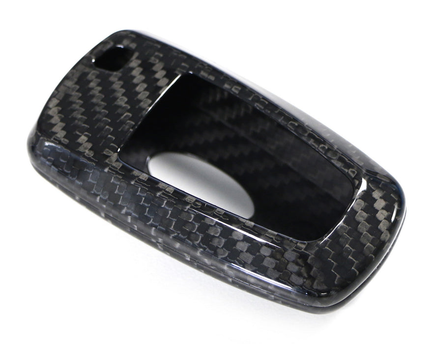 Real Carbon Fiber Shell Cover For 18+ Ford Edge Fusion Mustang F150 F250 4B Key