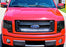 150W 30" LED Light Bar w/Center Grill Hidden Bracket/Wirings For 09-14 Ford F150