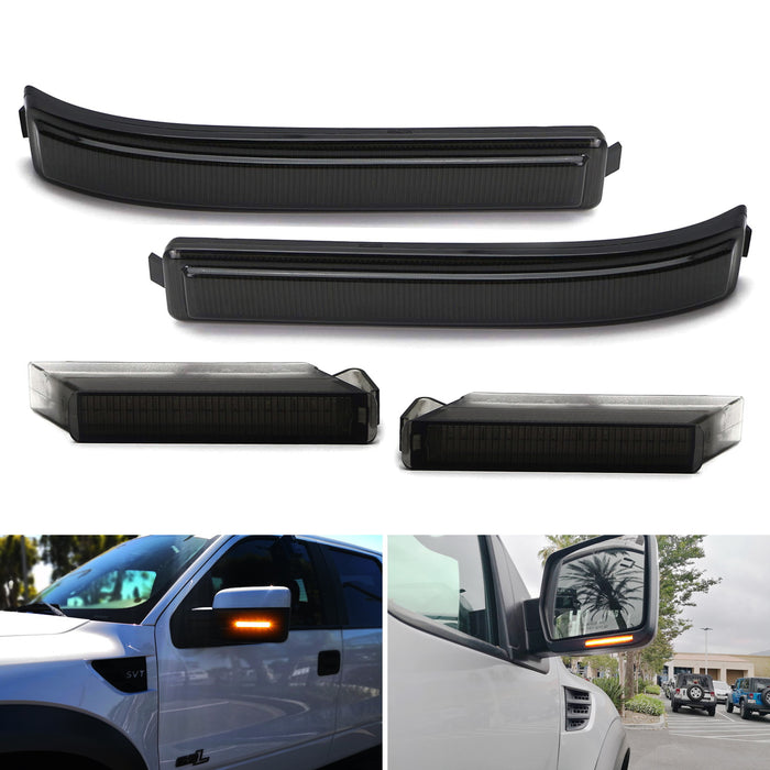 side mirror lights for ford f-150 svt raptor