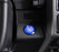 Blue Keyless Engine Push Start Button & Surrounding Ring For Ford F-150 Raptor..